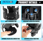2 in 1 Expandable Cup Holder, 360° Rotating Cup Holder Expander for Car with Locking Function, All Purpose Car Cup Holder Base