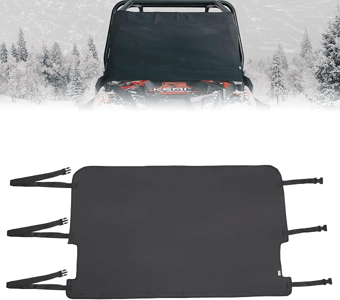 19-23 XP 1000 Windshield Cover 42"x25" Small Size Waterproof Compatible with Polaris RZR XP 1000 /RZR XP Turbo Transport Protector UTV Frost Sunshade Cover for Ice and Snow