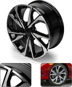 New 18'' x 8" Aluminum Alloy Wheel Rim Compatible with 2017-2021 Honda Civic, Factory Replacement Rim, Direct Fit, OEM Design Replacement Rim