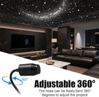 Ultra-High-Definition Car Projection – Galaxy Night Light Projector, USB Starry Sky Lamp with 360° Gooseneck & Dimmer for Bedroom, Ceiling Decor