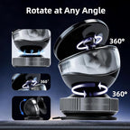 Magnetic Phone Holder for Car with 360° Adjustable Vacuum Spherical Design Phone Mount for Car Home Gym Office Compatible for iPhone 17 Pro Max 16 15 14 13 12 Air Plus and Android