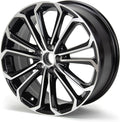 New 17x7" 17 Inch Premium Aluminum Alloy Wheel Rim Compatible with Toyota Corolla 2014-2016 | OEM Design, Alloy Replacement Wheel, Super Duty Car Rims Replacement - OE Stock Specs, Gloss Black