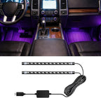 car led Lights Interior,car Ambient Lighting,Inside Lights for car,APP Control 16 Million Colors Music Sync,DIY Mode Multicolor led Lights for car Interior,Trucks,SUVs,12V Power