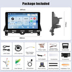 4G+64G Android Car Stereo for Honda Accord 2008 2009 2010 2011 2012 2013 Car Radio with Wireless Carplay Android Auto 10.1 Inch Touch Screen Head Unit Backup Camera WiFi GPS FM RDS Bluetooth