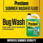 AS657 Bug Wash Windshield Washer Fluid, 1 Gallon (Pack of 2)