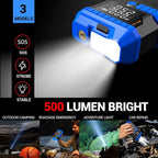 VEXPLO Jump Starter with Tire Inflator Portable Roadside Emergency Car Kit | 4000A Car Battery Jumper Start (9.0Gas/8LDiesel) 150PSI Auto-Off Tire Inflator 45W Fast Charger 8-in-1 Emergency Roadside Kit