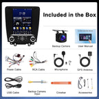 4G+64G Car Radio for Ford Mustang 2010-2014: 9.7" Upgrade Android 15 Stereo | Head Unit Wireless CarPlay Android Auto, BT 5.4, WiFi 6, GPS, FM, RDS, EQ, SWC, 1080P Backup Camera