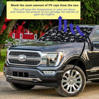 Car Cover Waterproof All Weather Hail Protector Windshield Sun Shade Automotive Exterior Car Accessories Universal Fit for Car, SUV, Truck (Snowflake)