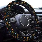 Guitarist Steering Wheel Cover, Non Slip Polyester Car Wheel Protector for Car SUV Truck, Universal 15 Inch