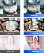 Windshield Cleaner - Coating Agent for Clarity - Windshield Defogger,for Automotive Truck SUV Mirror Eyeglasses Helmet Visor Home Bathroom