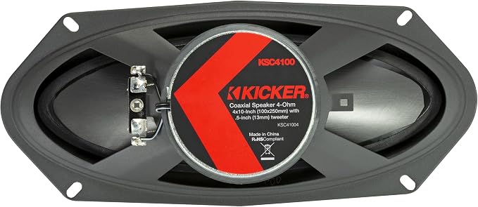 51KSC41004 KS-Series 4x10 Coaxial Speakers with.5" tweeters, 4-Ohm, Pair