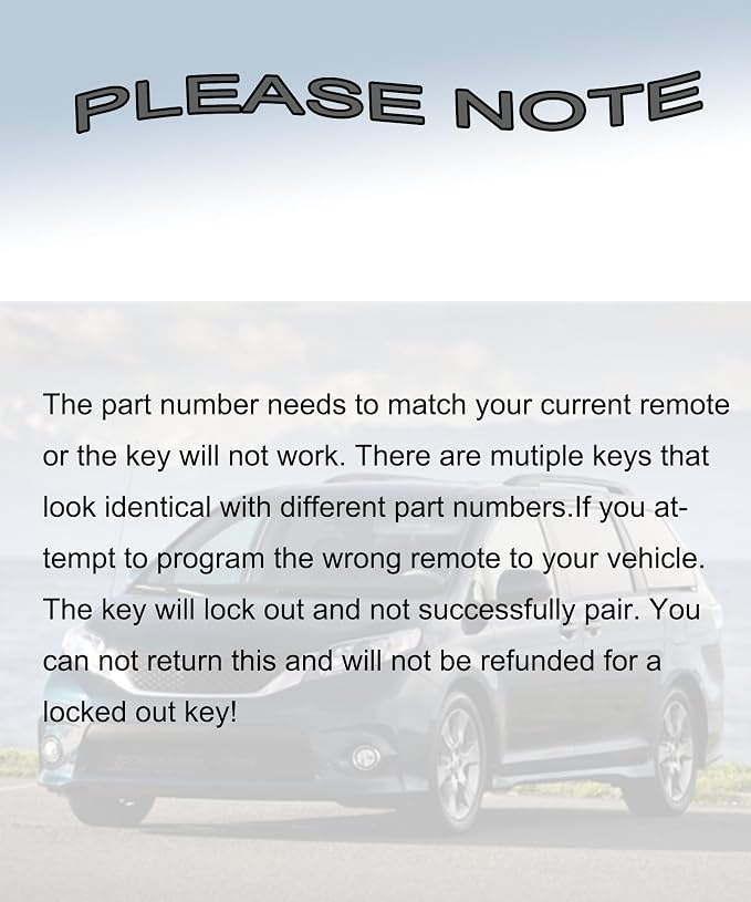 Keyless Entry Remote Control Smart Key Fob for Chrysler Pacifica 2017-2024 | YIKEBALOG 7-Buttons Proximity Key Fob Replacement for Chrysler Voyager 2020-2024 M3N-97395900 68217832AC