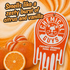 Hanging Car Air Freshener 3-Pack, Creamy Orange Swirl Premium Sweet Citrus & Smooth Creamy Vanilla Fragrance, Rearview Mirror Paper Fresheners for Cars, Trucks & SUVs