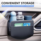 Car Door Organizer & Cup Holder, Multifunctional Car Storage Box, Trash Can, Large Capacity Storage Bag, Foldable Side Storage Pouch, Interior Accessory for Sedan SUV Truck (Sleek Minimalist)
