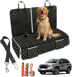 2026 New Dog Car Seat Cover for Back Seat, Fits for Subaru Crosstrek Forester Outback Impreza Legacy WRX Solterra Accessories, Waterproof & Non-Slip Pet Bench Backseat Cover
