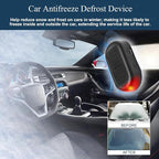 4pcs AntiFreeze Electromagnetic Car Snow Removal Device,Solar Car Interference Antifreeze Instrument with Flashing Led for car windshield,Rechargeable Electromagnetic Car Defroster for All Vehicles