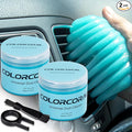2Pack Car Cleaning Gel Universal Dust Cleaner for Car Vent Keyboard Cleaning Detailing Slime Putty Cleaning Kit Car Accessories, Gifts for Adults Men Women Kids Teens