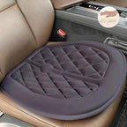 Car Seat Cushion, Comfort Memory Foam Driver Seat Cushion Improve Driving View, Sciatica and Lower Back Pain Relief, Seat Cushions for Car Seat Driver, Home Office Chair, Wheelchair - Gray