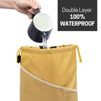 2PCS Hanging Car Garbage Can - Waterproof Leakproof Trash Bag | Car Trash Can with Durable Leakproof Lining, Keeps Vehicle Clean and Neat