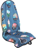Car Seat Cover Protector Front Seats,for Gym Workout,Running,Swimming,Beach and Hiking,Waterproof Sweat Towel Bucket Seat Covers for Cars SUV Trucks (National Parks, 1Pcs)
