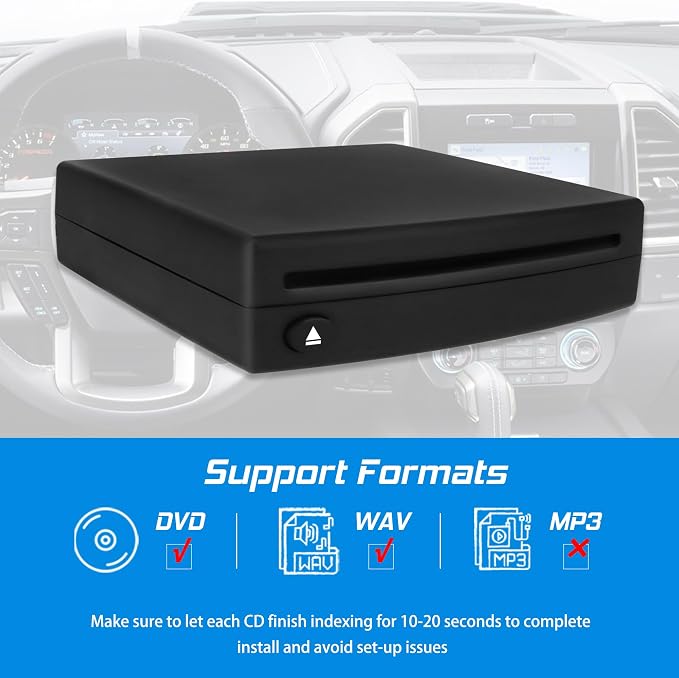 Vehicle CD Player, OE Integrated Vehicle CD Player via USB Radio Connection