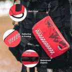 Small First Aid Kit Ultralight Water-Resistent Medical Kit for Hiking, Backpacking, Cycling, Travel, Vehicles