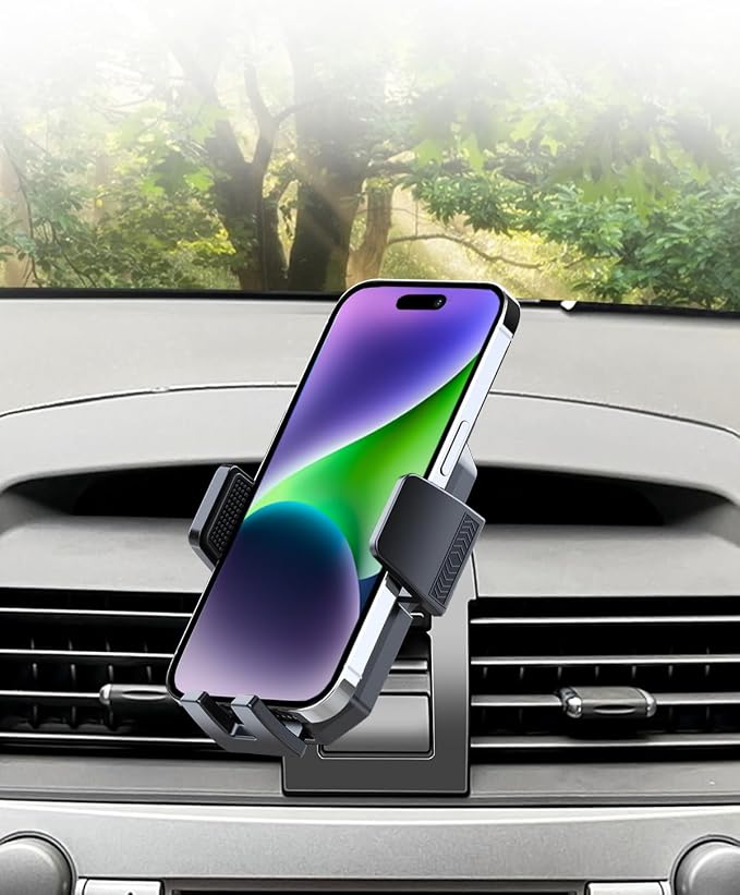 PZK Car Phone Mount for Toyota Camry 2007-2011 Accessories Custom Air Vent | Auto Lock Car Phone Holder One Button Release Hands Free 360° Rotation Phone Cradles Fit for 4.0-7.0'' All Smartphones