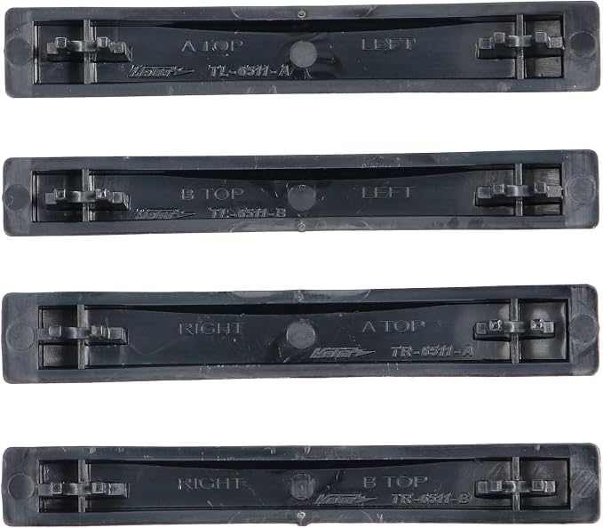 Metra Electronics 95-6511 Double-DIN Radio Installation Dash Kit Fits Select 2007-Up Chrysler Vehicles Black