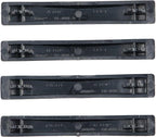 Metra Electronics 95-6511 Double-DIN Radio Installation Dash Kit Fits Select 2007-Up Chrysler Vehicles Black