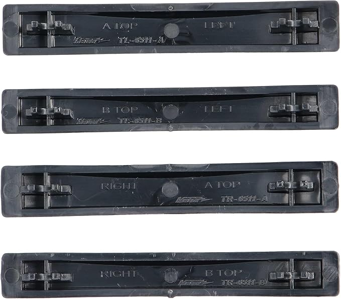 Metra Electronics 95-6511 Double-DIN Radio Installation Dash Kit Fits Select 2007-Up Chrysler Vehicles Black