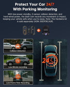 4K+1080P Dash Cam Front and Rear, Built-in WiFi GPS, 32GB SD Card Included | 2.0" IPS Screen, App Controls, Night Vision, 170° Wide Angle, G-Sensor Lock, Loop Recording, 24H Parking Mode, Quick Install