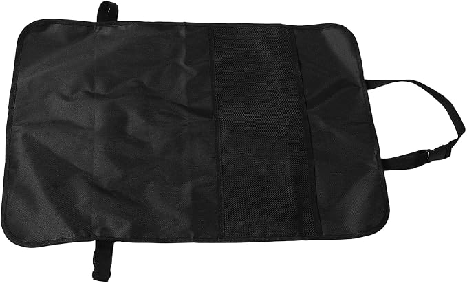 Car Seat Kick Mat with Backseat Storage Bag Anti-kick Pad and Hanging Organizer for Vehicle Seat Back Protection and Car Rear Storage for Travel Use