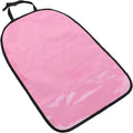 Car Seatback Kick Mats and Automotive Interior Protectors, Fake Leather Rear Seat Kick Mat Pad, Dirt and Mud Resistant Backseat Cover for Car Travel