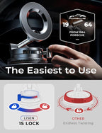 2 Pack for Magsafe Car Mount, Magnetic Phone Holder for Car, Strong Magnetic Car Phone Mount, 89 LBS Suction Phone Mount Vacuum, Dashboard Gifts Phone Holders for Your Car Mount for iPhone 17 | Automotive Dashboards