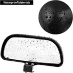 Blind Spot Mirror - 2 Pack Rear View Concave Mirror Blindspot Wide Angle Mirror for Universal Cars