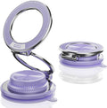Ultra-Thin Vacuum Magnetic Car Phone Holder for MagSafe[108+LBS Strongest Suction & 3000gf Strongest Magnetic],360°Adjustable Suction Cup Phone Mount for Car,Gym,Mirror,Men Women-Purple