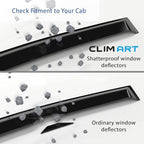 in-Channel Incredibly Durable Rain Guards for Ford Escape 2020-2026, Original Window Deflectors, Vent Window Visors, Vent Deflector, 4 pcs. - 620146