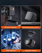 E1 Lite 1080P Dash Cam, Mini Car Camera with Night Vision, 60fps Dash Cam with GPS and Speed, Wi-Fi APP Control, Loop Recording, Voice Control, 24H Parking Mode, Support 512GB