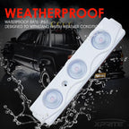 Purple LED Truck Bed Light Kits with On/Off Switch, for Pickup Exterior Interior Neon Lights, Footwells, Running Boards, Cargo, Under Car, Tonneau Cover, Rail Rock Lighting - 8 PCs