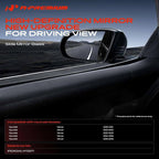 Right Passenger Side Heated Power Mirror Glass | Compatible with Hyundai Venue 2020-2025 - Exterior Side View Convex Mirror, w/o Auto Dimming Cable, with Backing Plate
