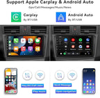 Car Radio Stereo for Mazda 3 2009 2010 2011 2012 2013,Android 15 2G+64G Wireless Carplay Android Auto,9 Inch Touchscreen Car Radio GPS WiFi Bluetooth FM/RDS SWC Dual USB/AUX-in Backup Camera