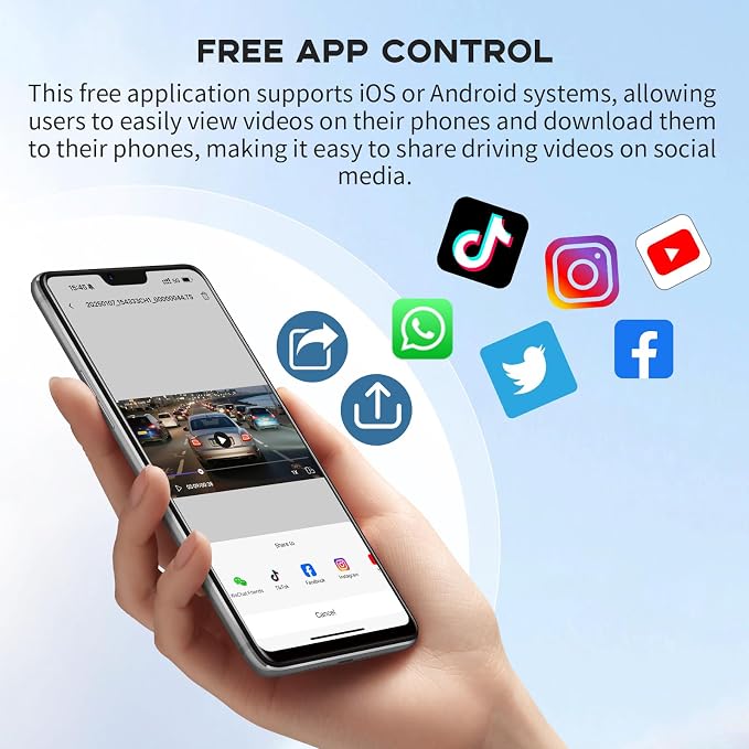 Largest 11.5" Portable Apple Carplay Screen for Car, 4K Wireless Car Play & Android Auto, Upgrade Touchscreen with Dash Cam, App Control/Loop Recording/Backup Camera/Mirror Link/GPS/FM