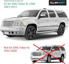 in-Channel Incredibly Durable Rain Guards Compatible with GMC Yukon XL 2500 2007-2013, Original Window Deflectors, Vent Window Visors, Vent Deflector, 4 pcs. - 607188
