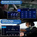 8-Core 6+128GB Car Radio Stereo for Hyundai Accent Verna Solaris 2012-2016 Android 15 CarPlay Android Auto 9" 1280*720 Touch Screen Head Unit with Bluetooth 5.0 DSP 32EQ GPS FM Backup Camera