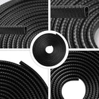 Car Door Edge Guards Rubber U Shape Edge Trim Seal Strips Protector Car Door Edge Protection for Car Auto Vehicle 10M