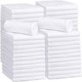 30 Pcs Edgeless Microfiber Plush Towels for Cars Detailing Drying Wash Polishing Absorbent Cleaning Cloths, 500 GSM (16 x 16 Inch,White)