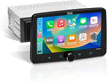 BCPA8 Single DIN Car Stereo Wireless Apple CarPlay, Android Auto, 8 Inch Touchscreen, Bluetooth, AM/FM Radio Receiver