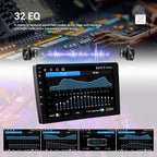 4G+64G Car Radio for Ford Explorer 2006-2010, Android 15 Car Stereo with Wireless CarPlay Android Auto 10" Touch Screen Radio with Bluetooth 5.0 GPS WiFi 32 EQ FM/RDS Backup Camera