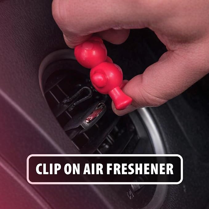 Little Joya 96034 Springtime Car Air Freshener Vent Clip Provides Long-Lasting Freshness in a Compact Design, Fights Odors for up to 45 Days, Cute Car Odor Eliminator, Non-Toxic, Pack of 1