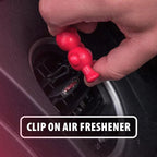 Little Joya 96034 Springtime Car Air Freshener Vent Clip Provides Long-Lasting Freshness in a Compact Design, Fights Odors for up to 45 Days, Cute Car Odor Eliminator, Non-Toxic, Pack of 1
